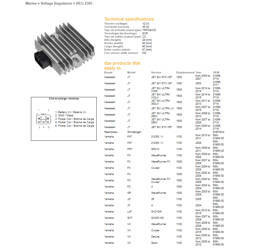 Dze regulator napięcia suzuki gsr600 '06-'08, an250/400 burgman (oem-32800-20h00, 32800-14g00), lt 400 king quad`08-12